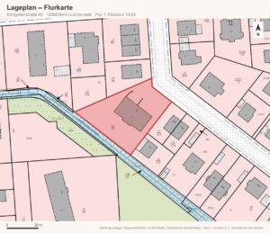 Lageplan – Flurkarte
