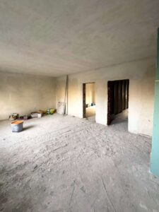 Wohnung im Rohbauzustand