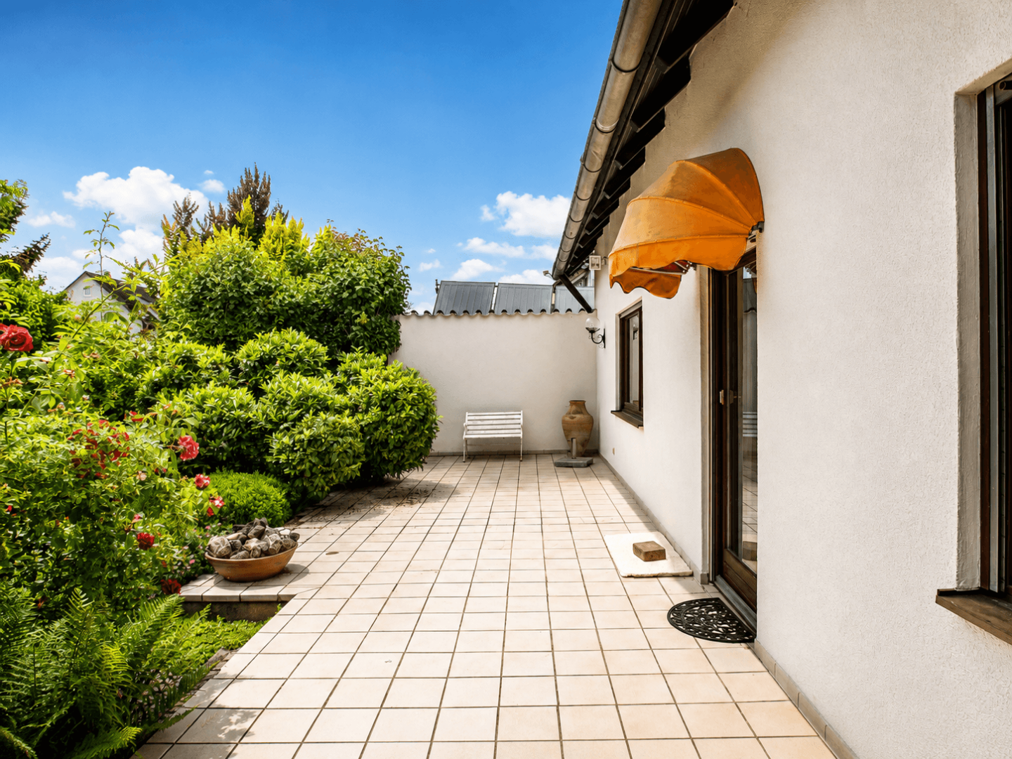 Terrasse Rückseite