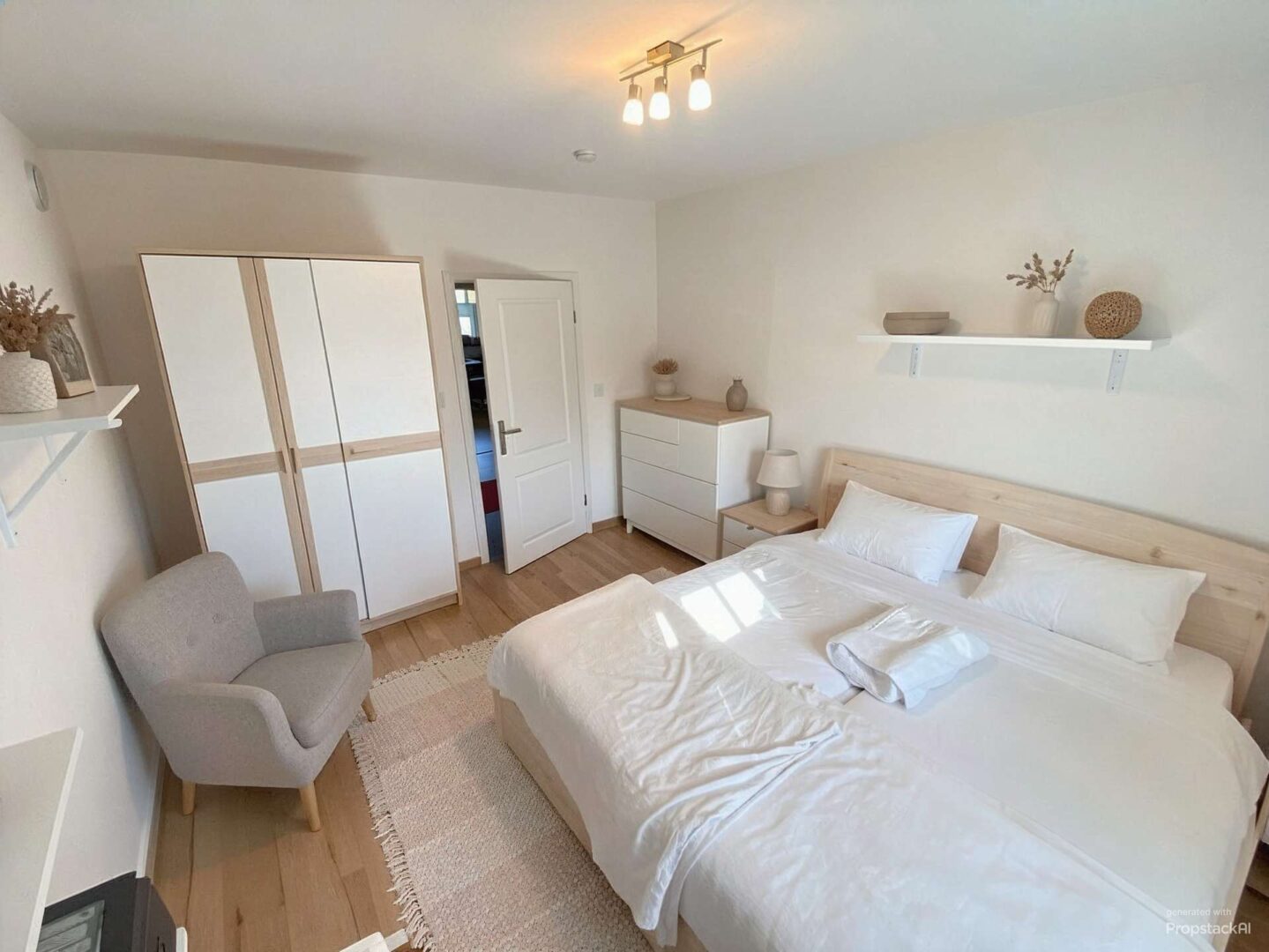 Schlafzimmer - (KI generiert)