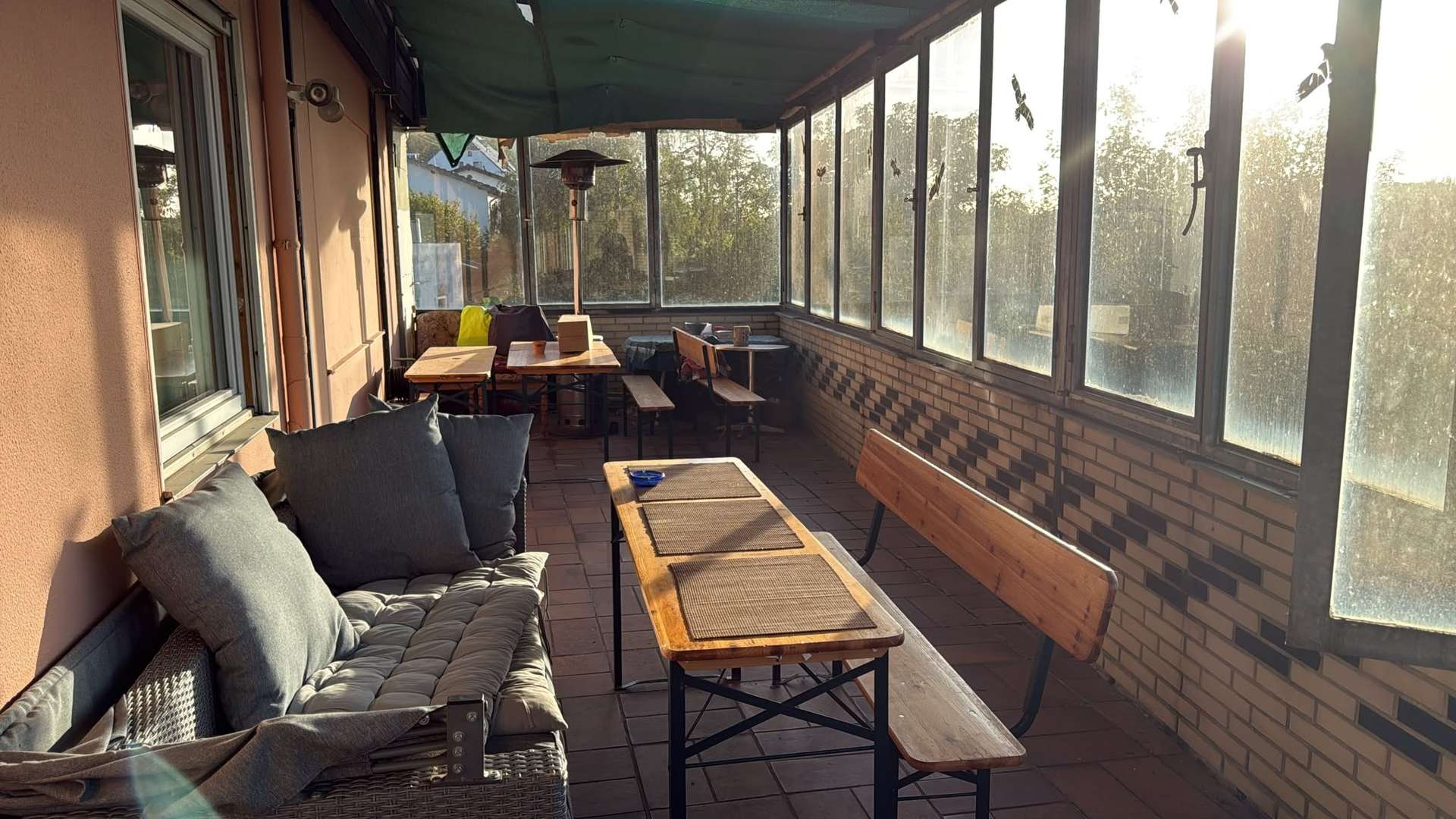 Wintergarten Wohnbereich