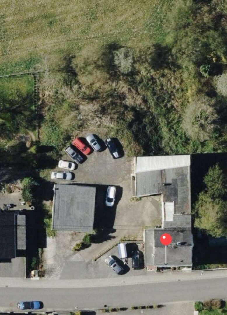 Luftaufnahme Grundstück