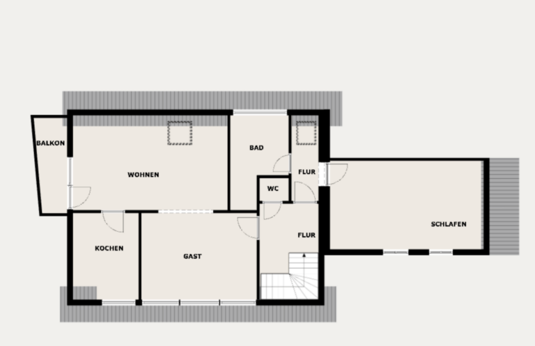Grundriss Obergeschoss