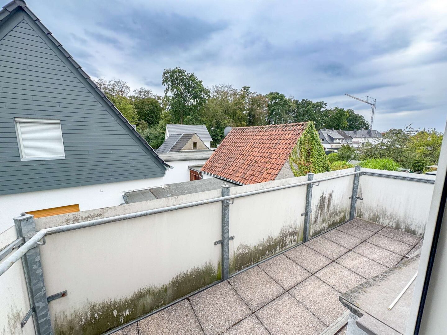 Balkon im Dachgeschoss
