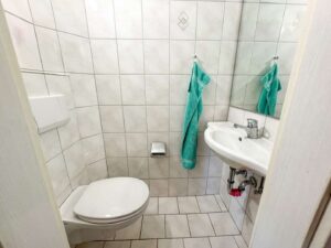 WC im Dachgeschoss