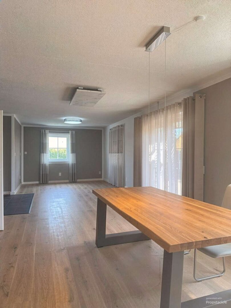 Wohn- und Esszimmer - (KI generiert)