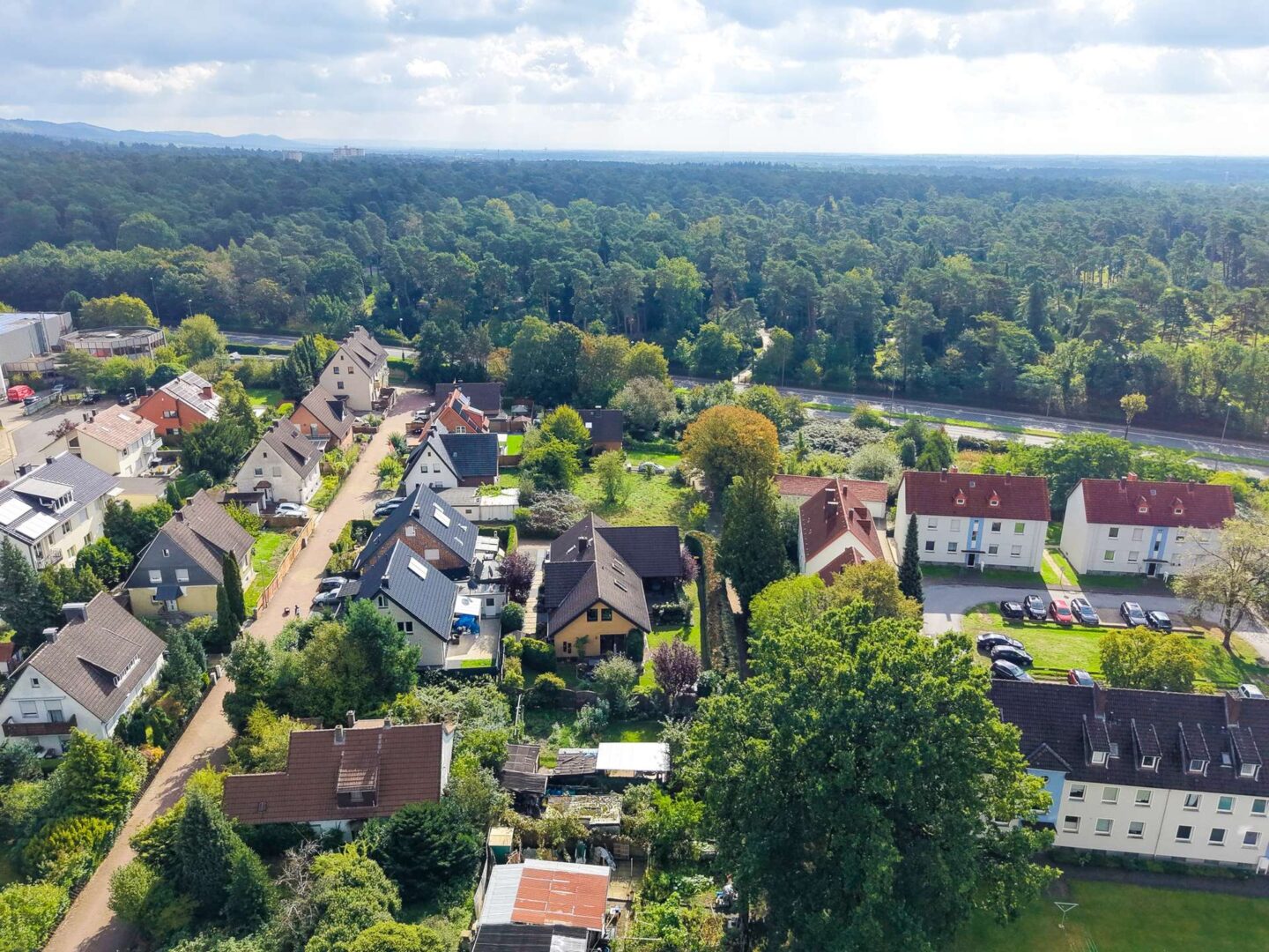 Wohnlage am Fuße des Teutoburger Waldes