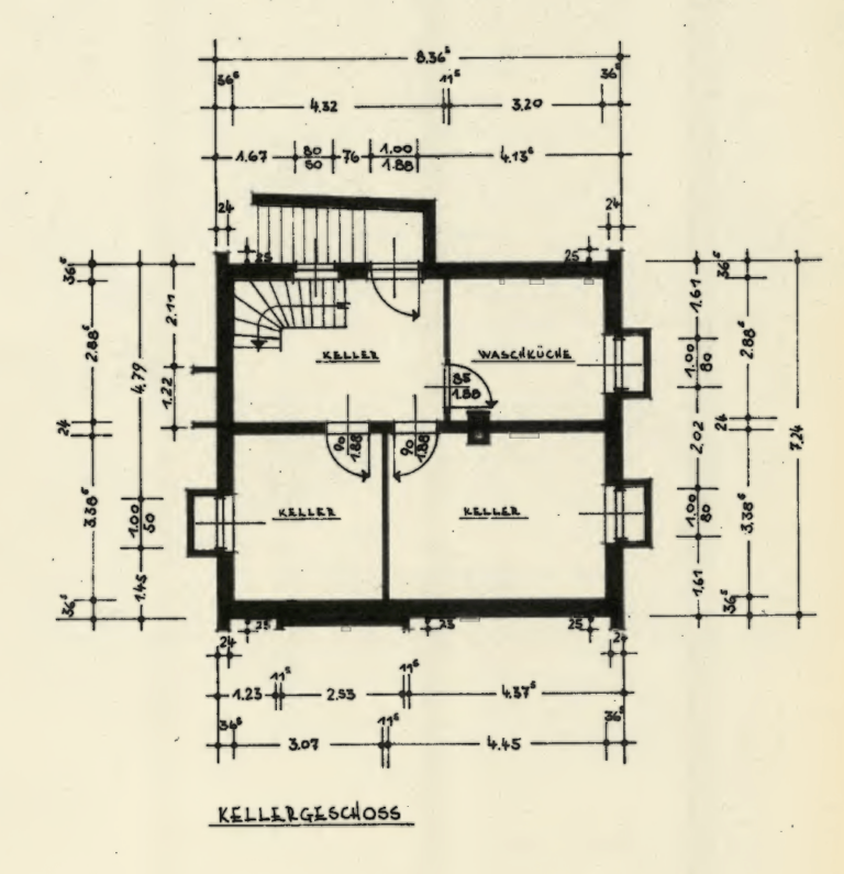 Grundriss Kellergeschoss