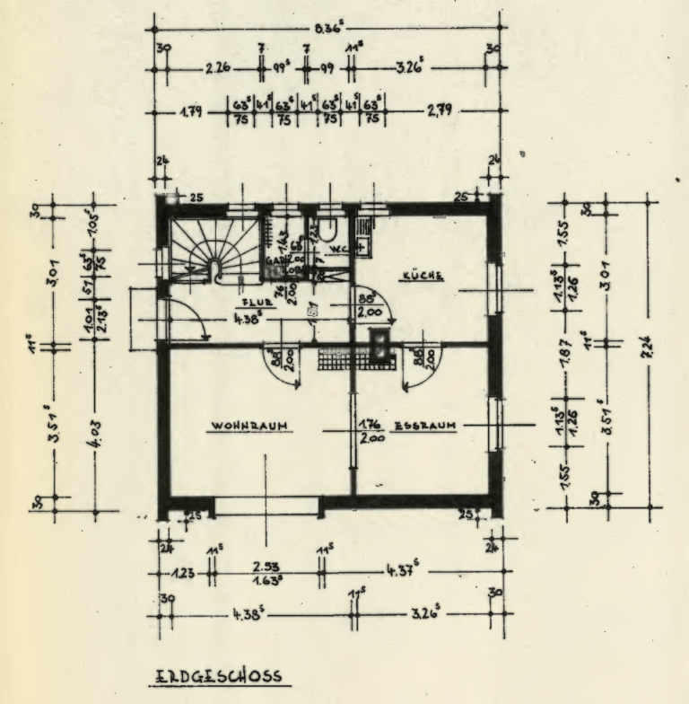 Grundriss Erdgeschoss