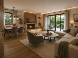 Visualisierung Wohnzimmer