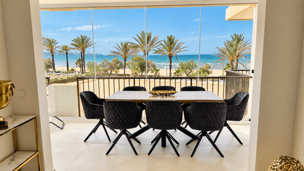 Terrasse mit Meerblick