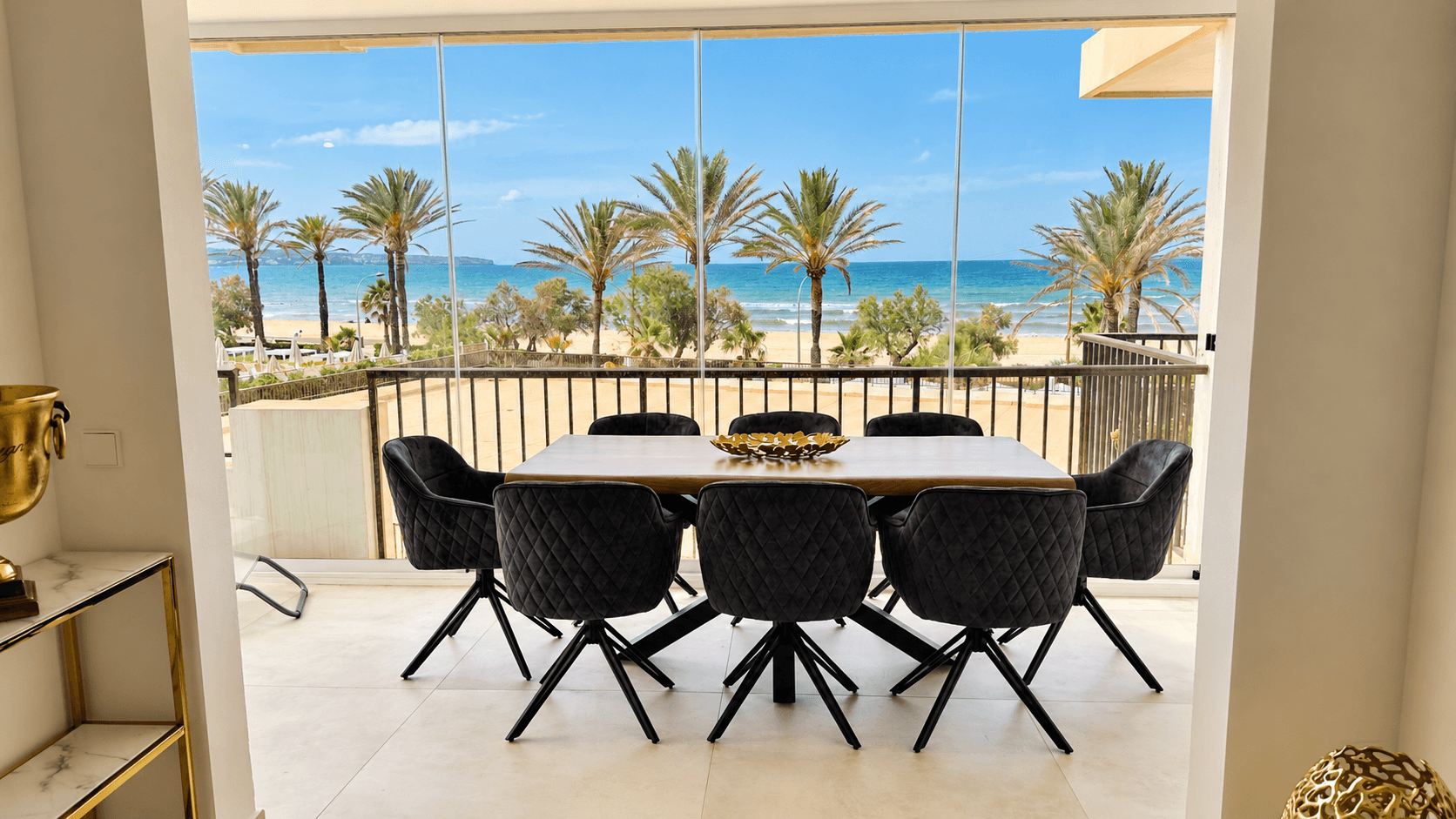 Terrasse mit Meerblick