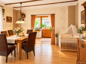 Gemütliches Esszimmer