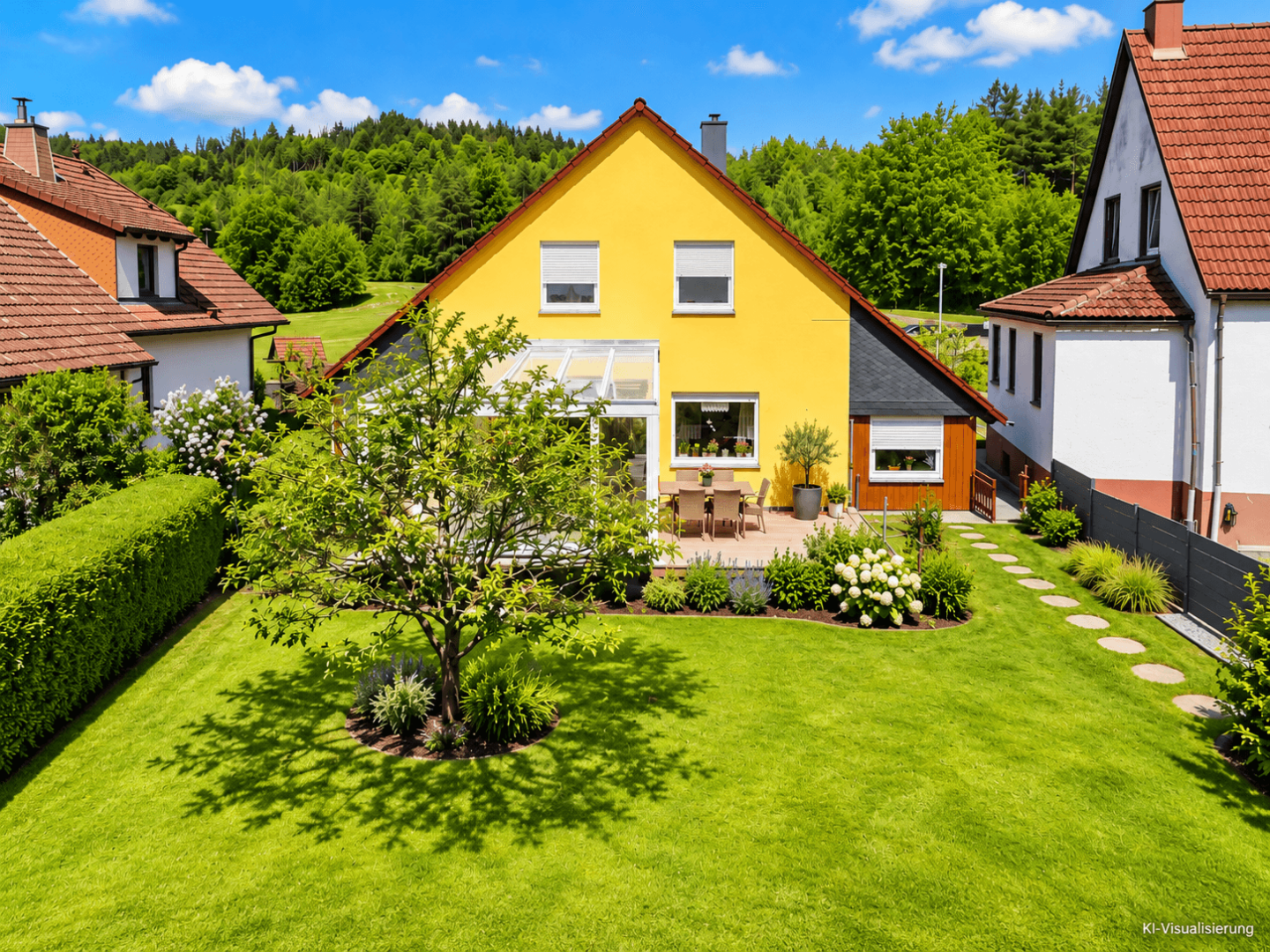 Sonniger Garten